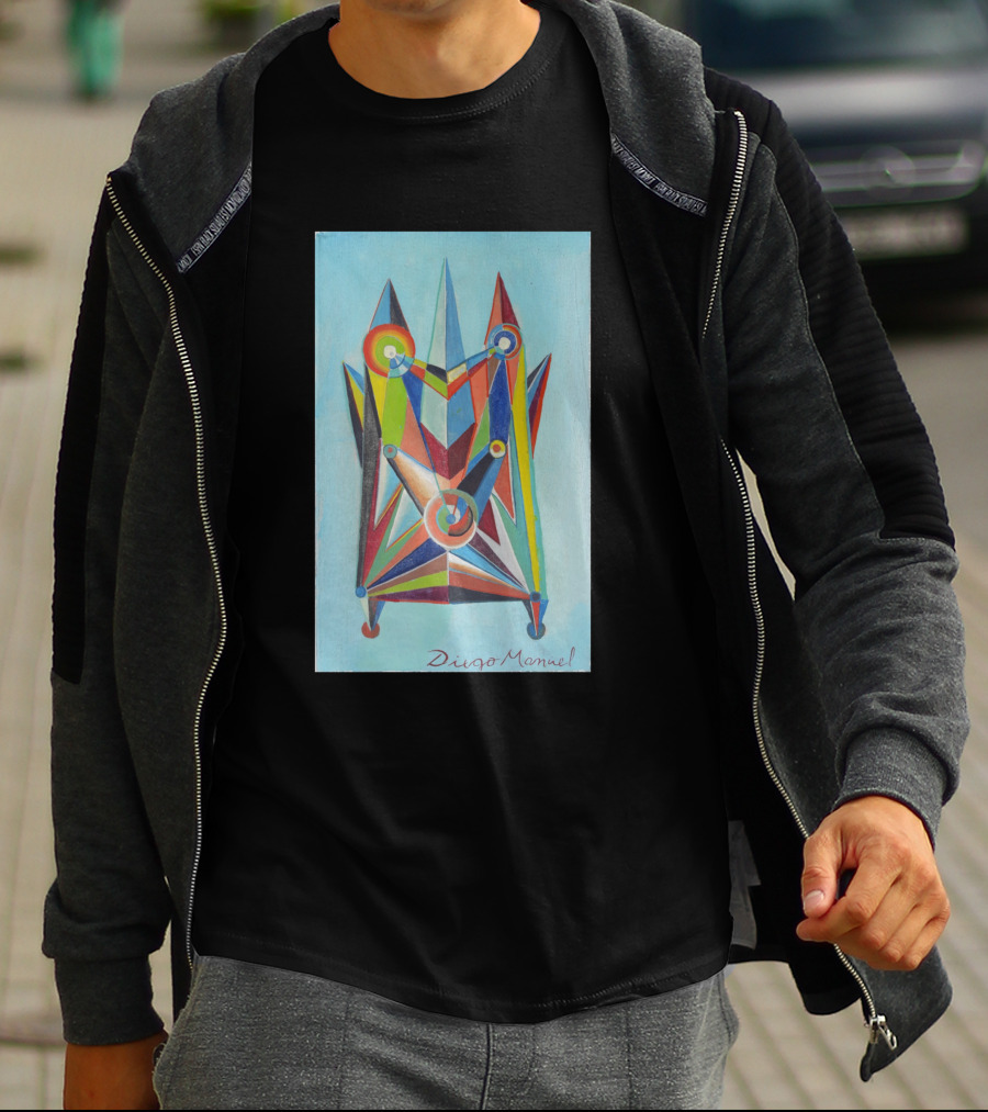 Astrapop 23 Diego Manuel Geometric Abstract Art 232157 T-Shirt