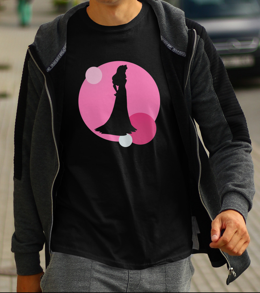 Aurora Silhouette 572801 Pink Circle T-Shirt