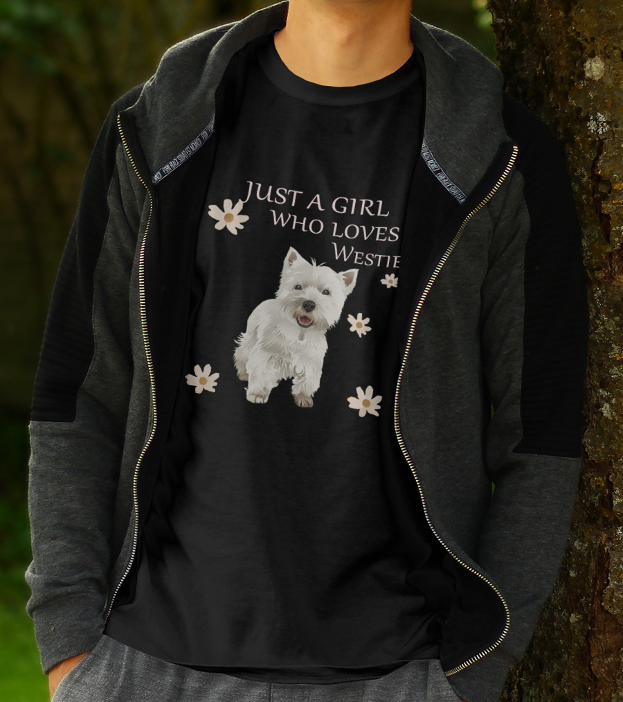 Just A Girl Who Loves Westie T-Shirt