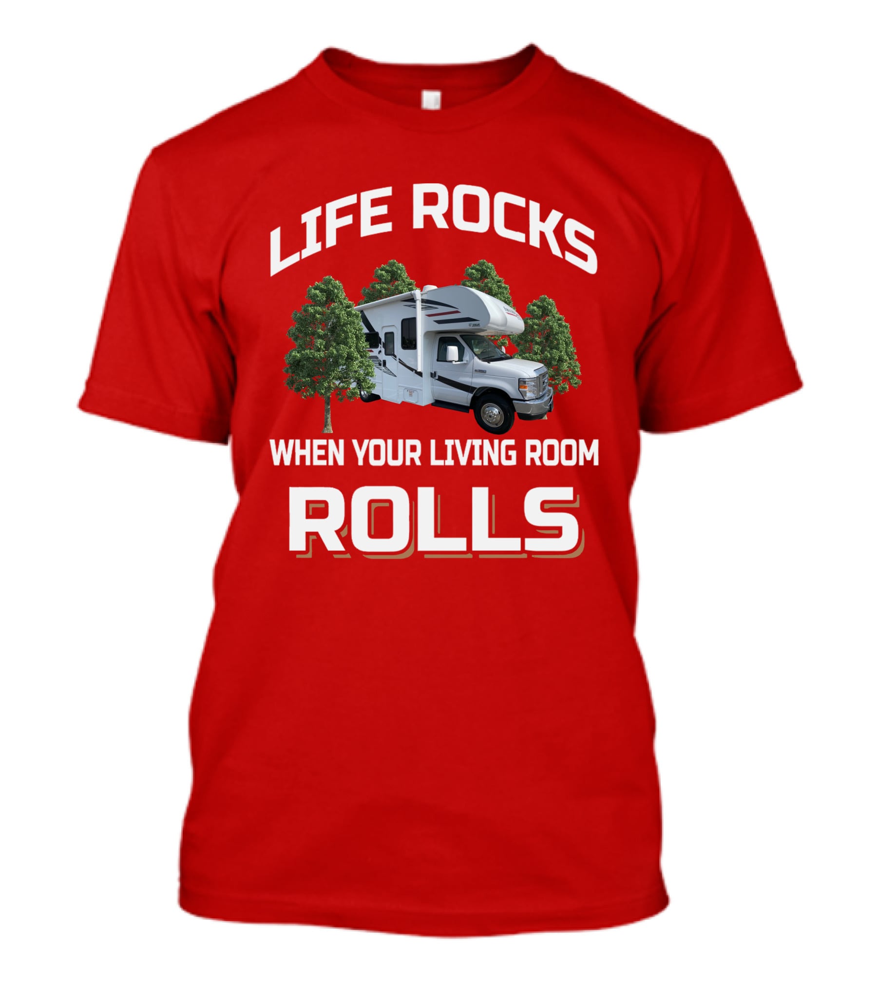 Life Rocks When Your Living Room Rolls Thor Freedom Elite T-Shirt