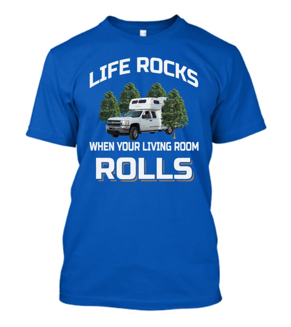 Life Rocks When Your Living Room Rolls Tiger T-Shirt