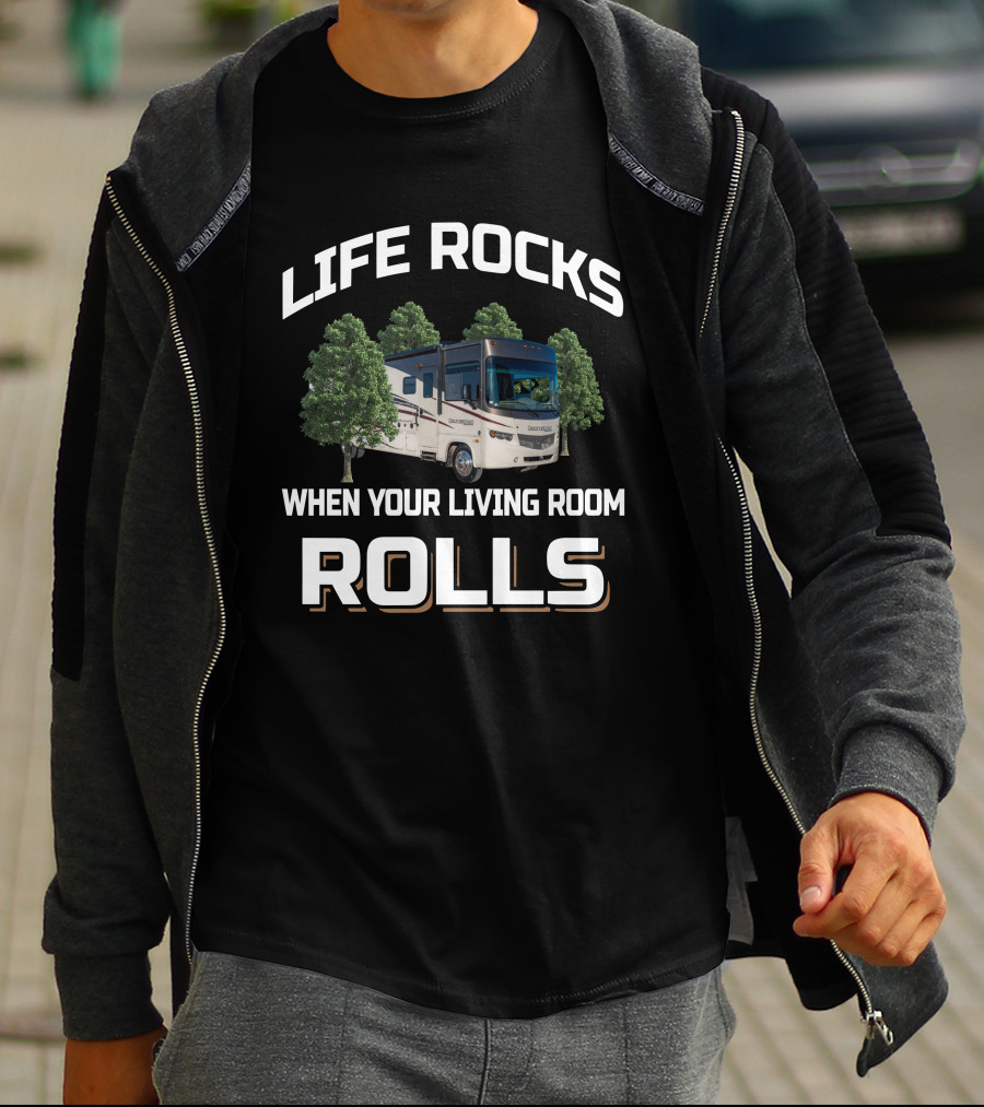 LIFE ROCKS WHEN YOUR LIVING ROOM ROLLS GEORGETOWN 364TS T-Shirt