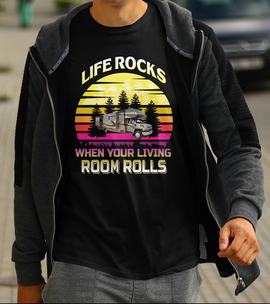 Life Rocks When Your Living Room Rolls Jayco Seneca 35GS T-Shirt