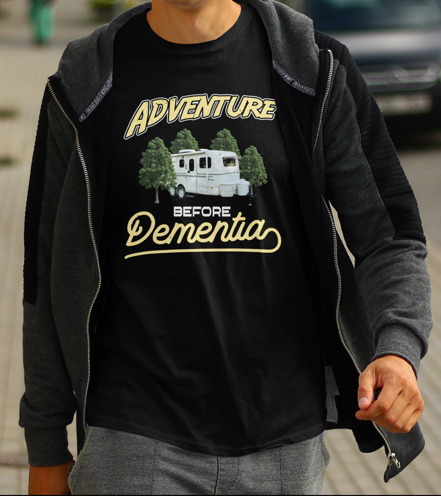 Adventure Before Dementia Camper Escape T-Shirt
