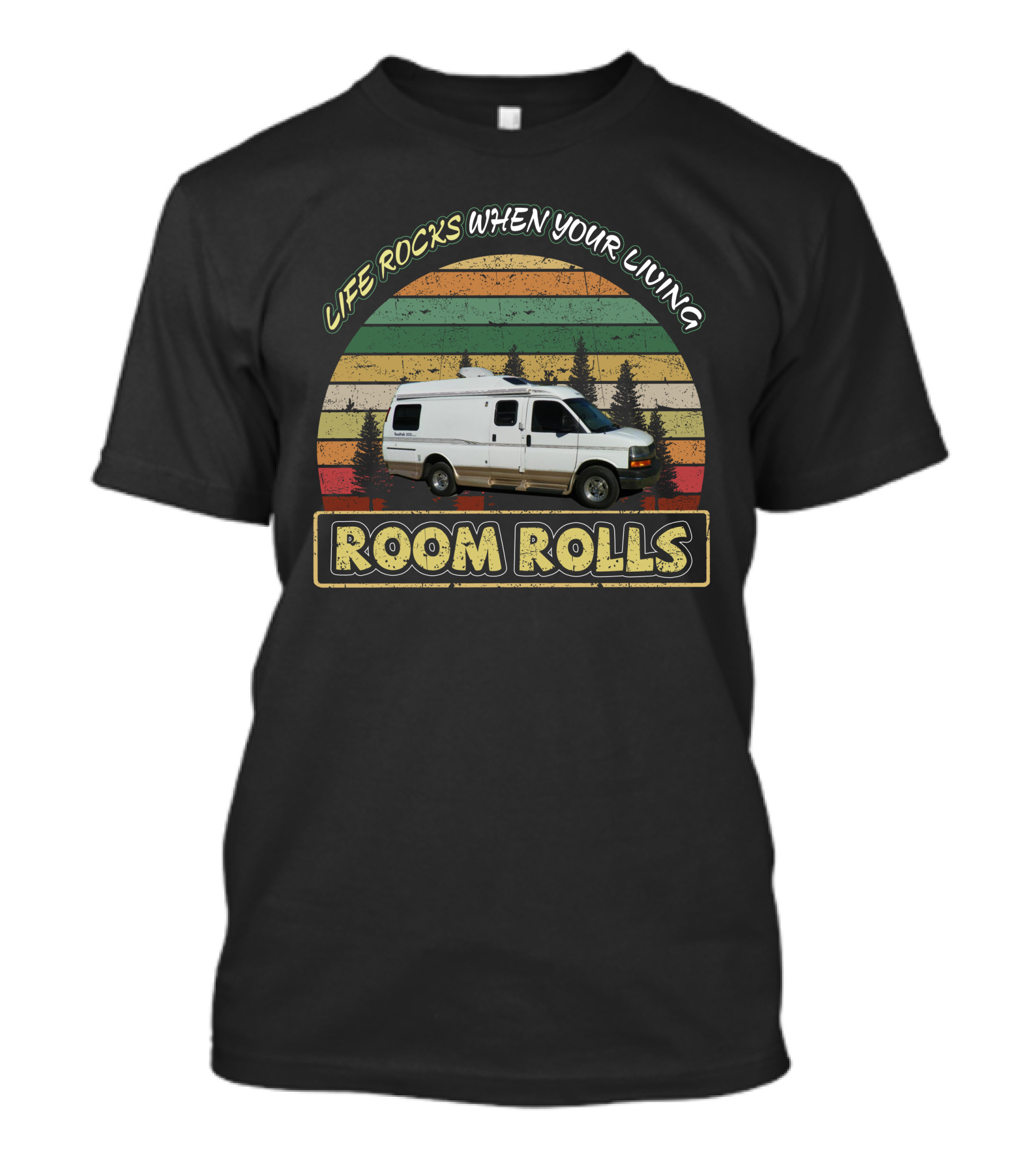 Life Rocks When Your Living Room Rolls Roadtrek 200 Popular T-Shirt