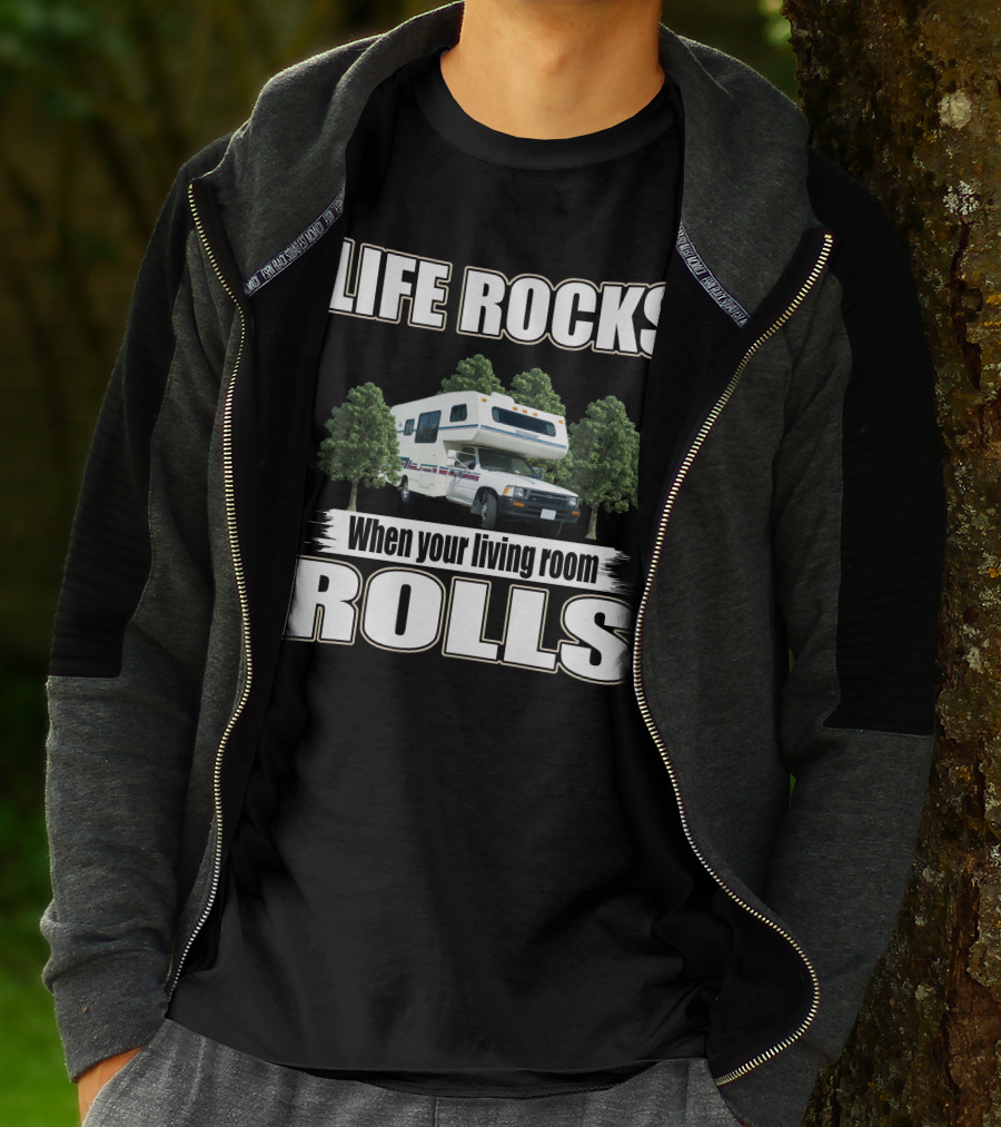 Life Rocks When Your Living Room Rolls Toyota Warrior T-Shirt