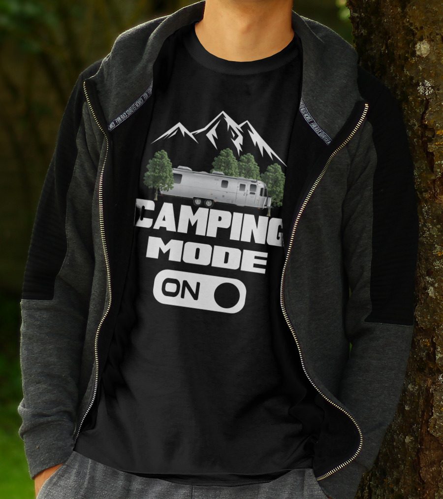 Camping Mode On Airstream Adventure T-Shirt