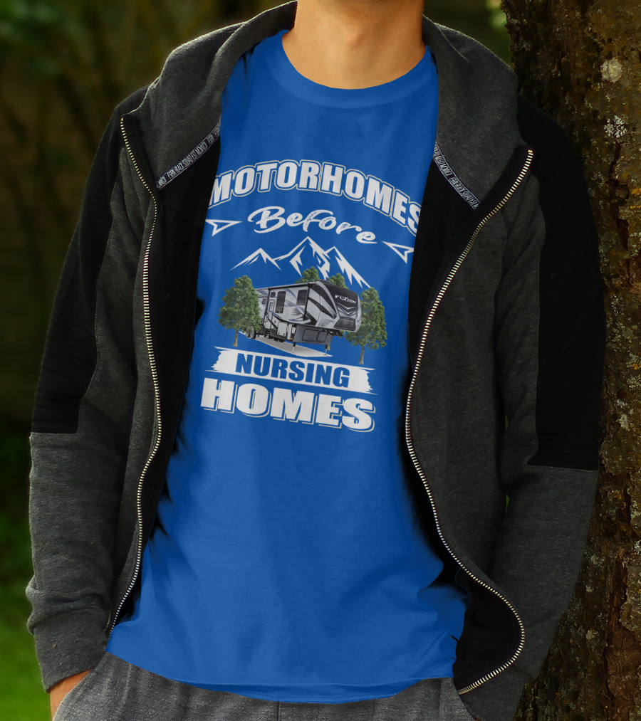 MOTORHOMES Before Nursing Homes Keystone Fuzion Toy Haulers T-Shirt