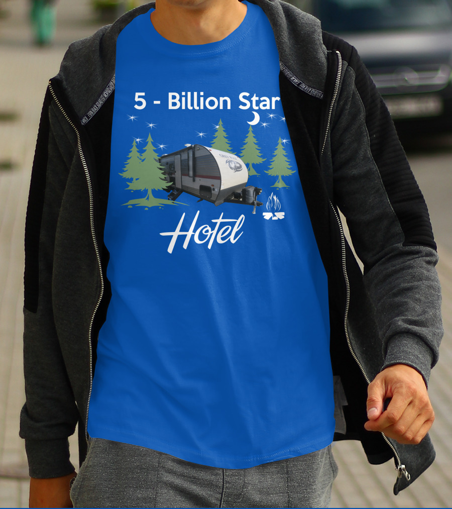 5 Billion Star Hotel Cherokee Grey Wolf 26DBH T-Shirt