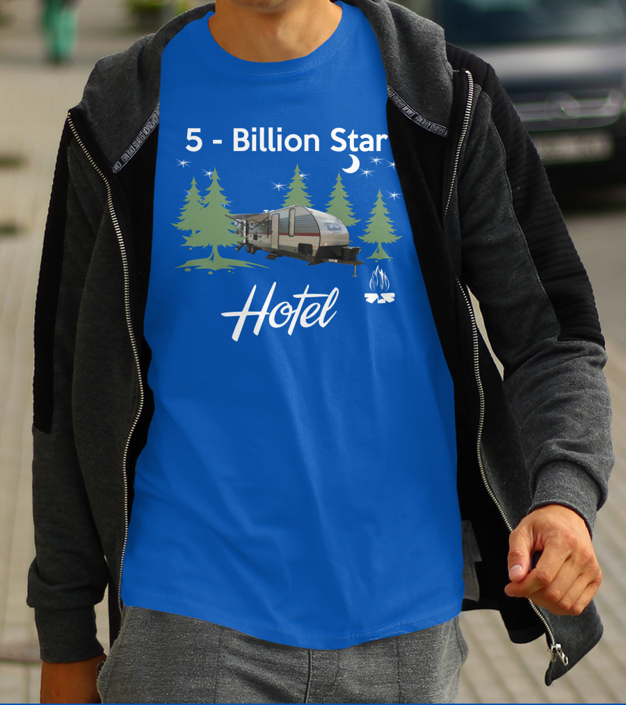 5 Billion Star Hotel Grey Wolf 29TE Owners T-Shirt