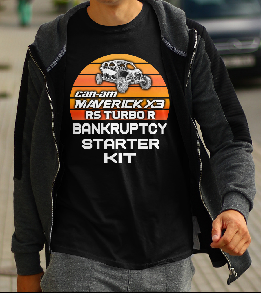 Can-Am Maverick X3 RS Turbo R Bankruptcy Starter Kit T-Shirt