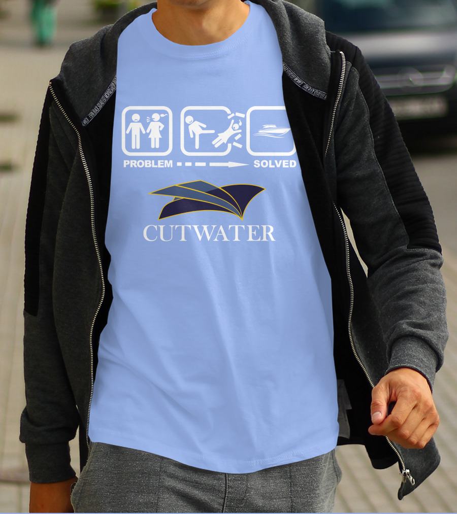 PROBLEM SOLVED CUTWATER BOATS T-Shirt