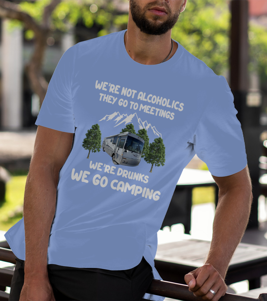 Winnebago Journey 36LD RV Among Green Trees T-Shirt