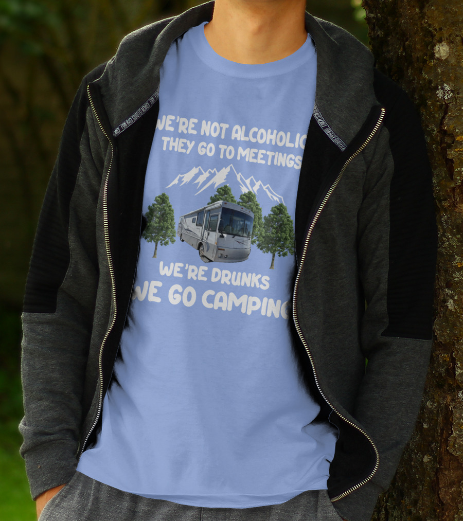 Winnebago Journey 36LD RV Among Green Trees T-Shirt