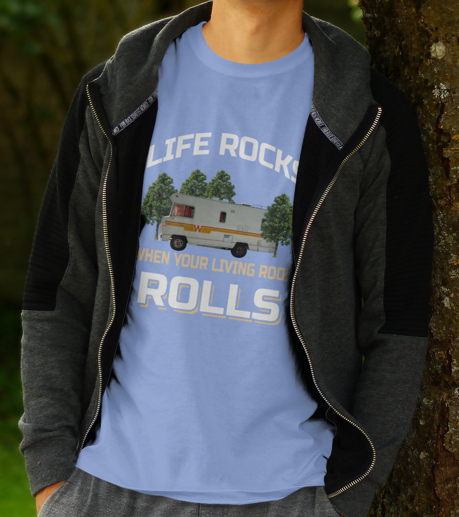 When Your Living Room Rolls Winnebagos RV T-Shirt