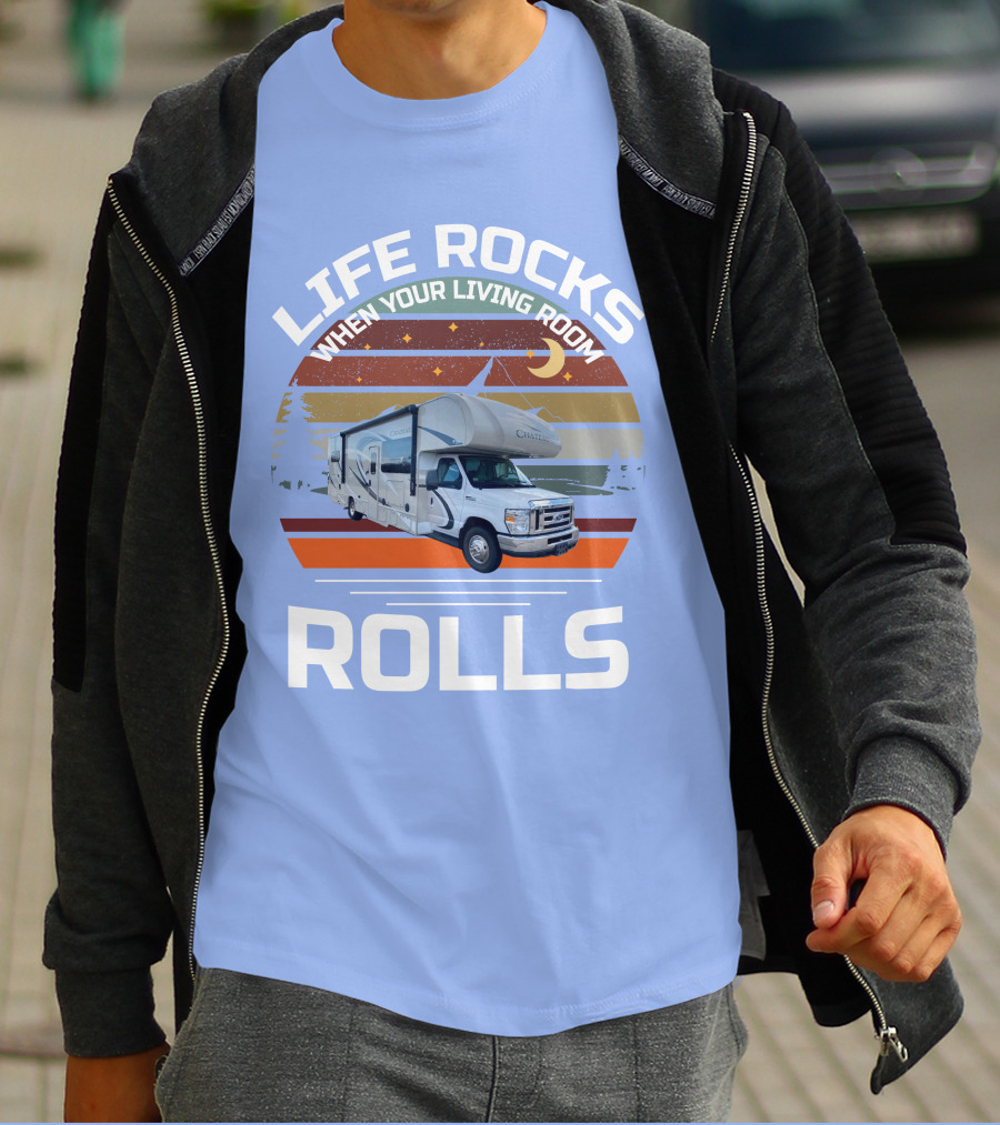 Chateau 31W Your Living Room Moon Valley Motorhome Adventure T-Shirt