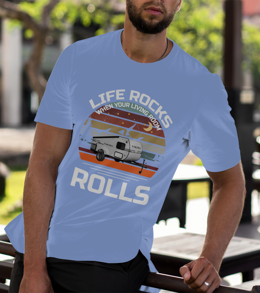 Viking 9.0 Camper When Your Living Room T-Shirt