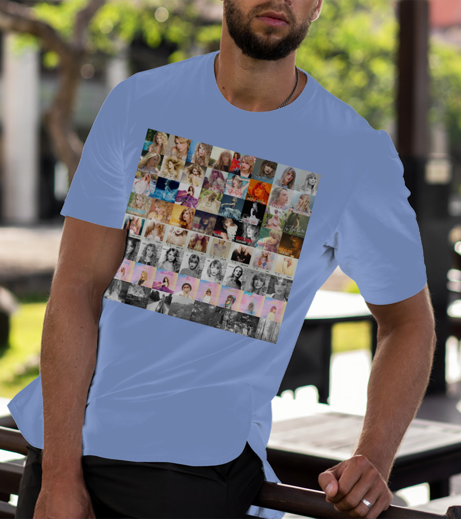 Taylor Swift Album Covers Through Each Era's T-Shirt