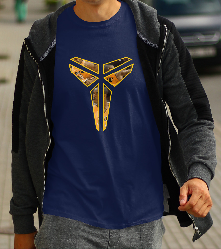 Black Mamba Kobe Bryant Lakers Iconic T-Shirt