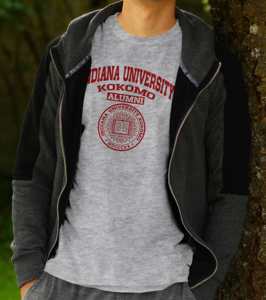 Indiana University Kokomo Alumni Seal Logo MDCCCXX T-Shirt