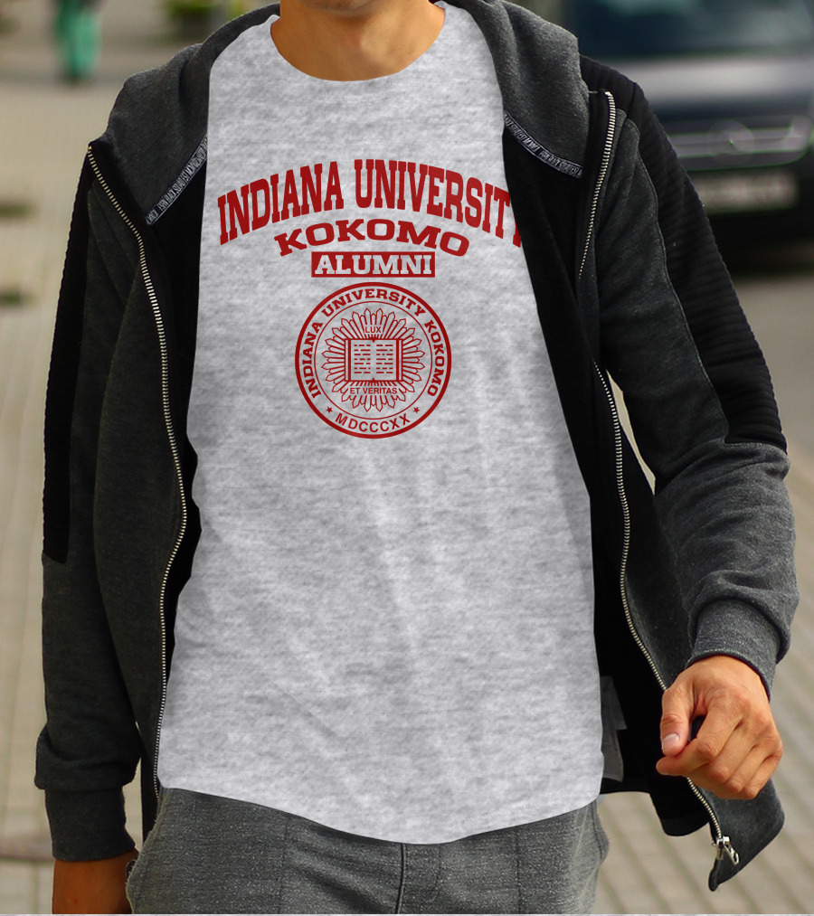 Indiana University Kokomo Alumni Seal Logo MDCCCXX T-Shirt