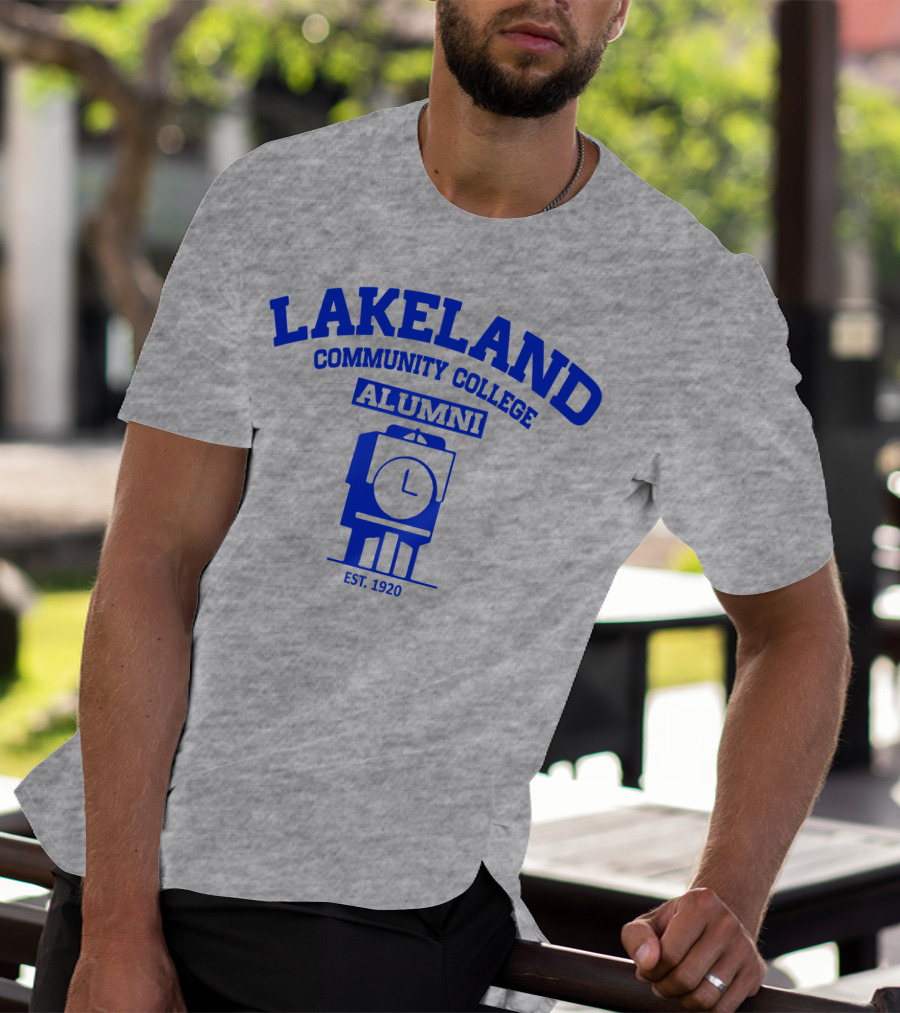 LAKELAND COMMUNITY COLLEGE ALUMNI EST. 1920 CLOCK TOWER T-Shirt