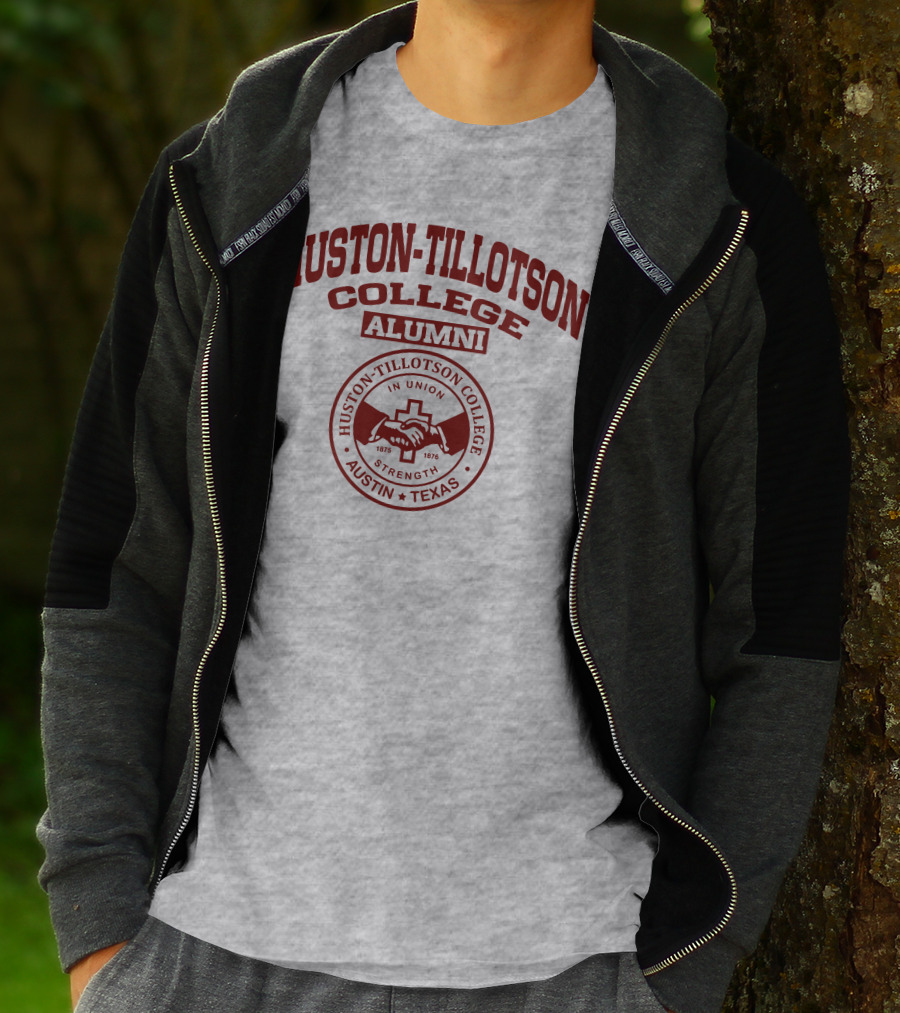 Huston Tillotson College Alumni Strength Austin Texas 1875 1876 T-Shirt