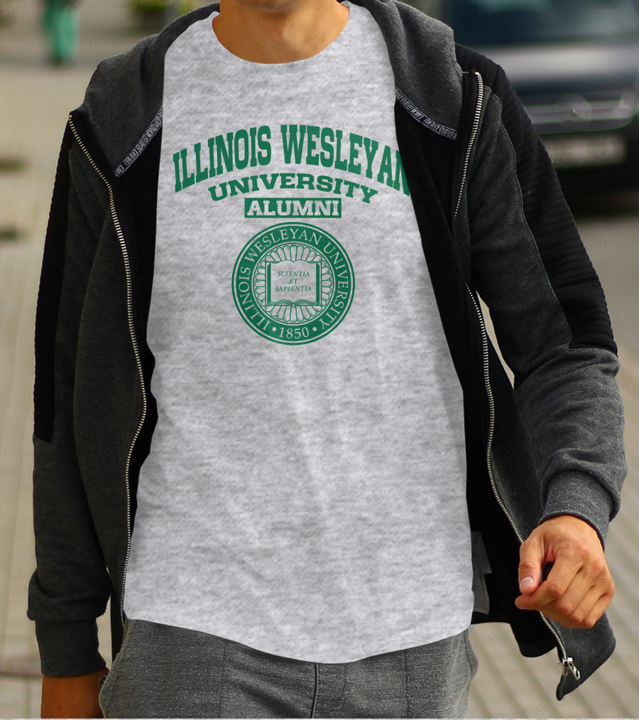 Illinois Wesleyan University Alumni Scientia Et Sapientia Seal 1850 T-Shirt
