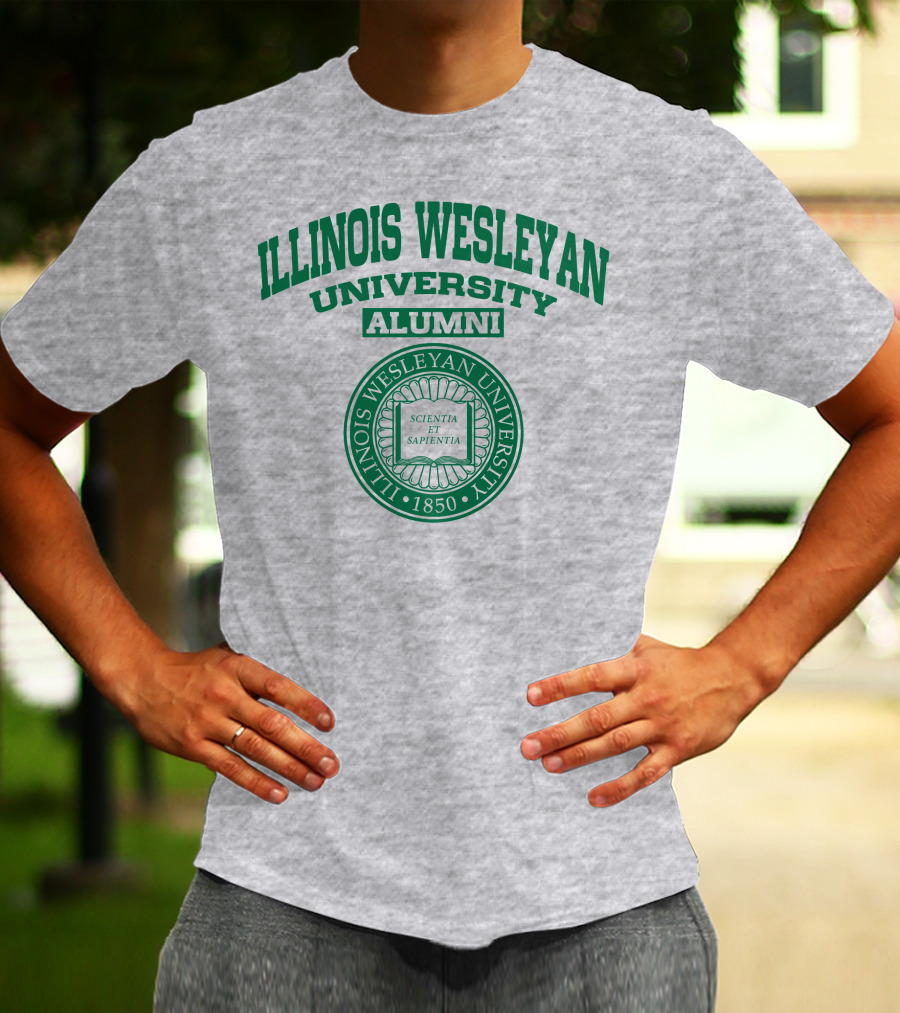 Illinois Wesleyan University Alumni Scientia Et Sapientia Seal 1850 T-Shirt