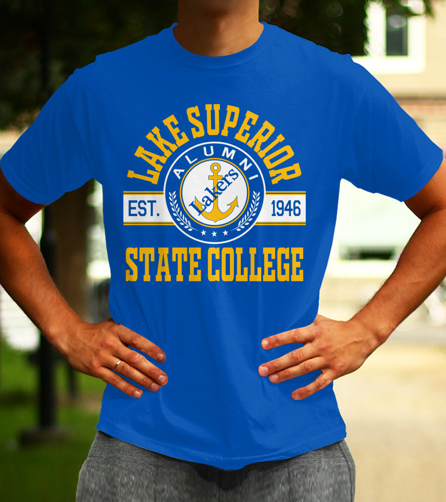 Lake Superior State College Alumni Lakers Est. 1946 T-Shirt
