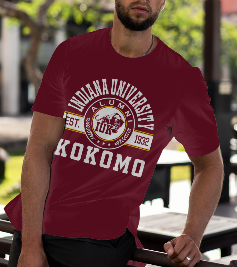 Indiana University Kokomo Alumni IUK Est. 1932 T-Shirt