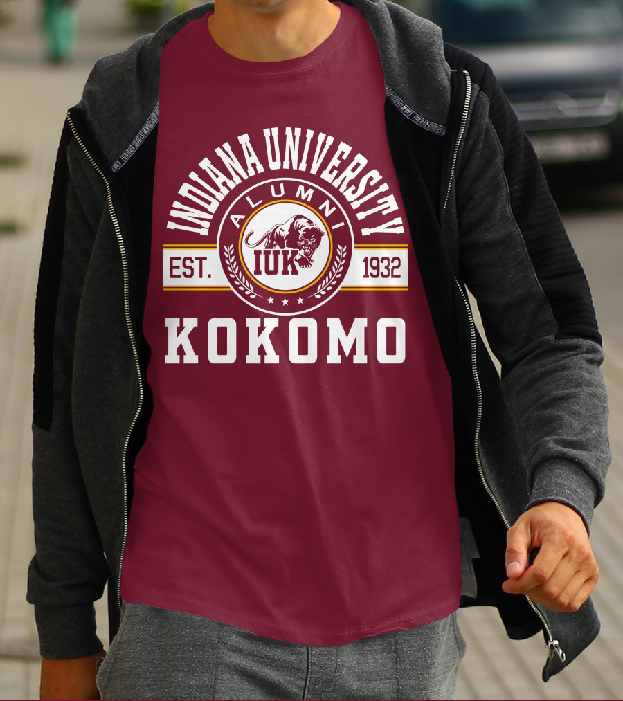 Indiana University Kokomo Alumni IUK Est. 1932 T-Shirt