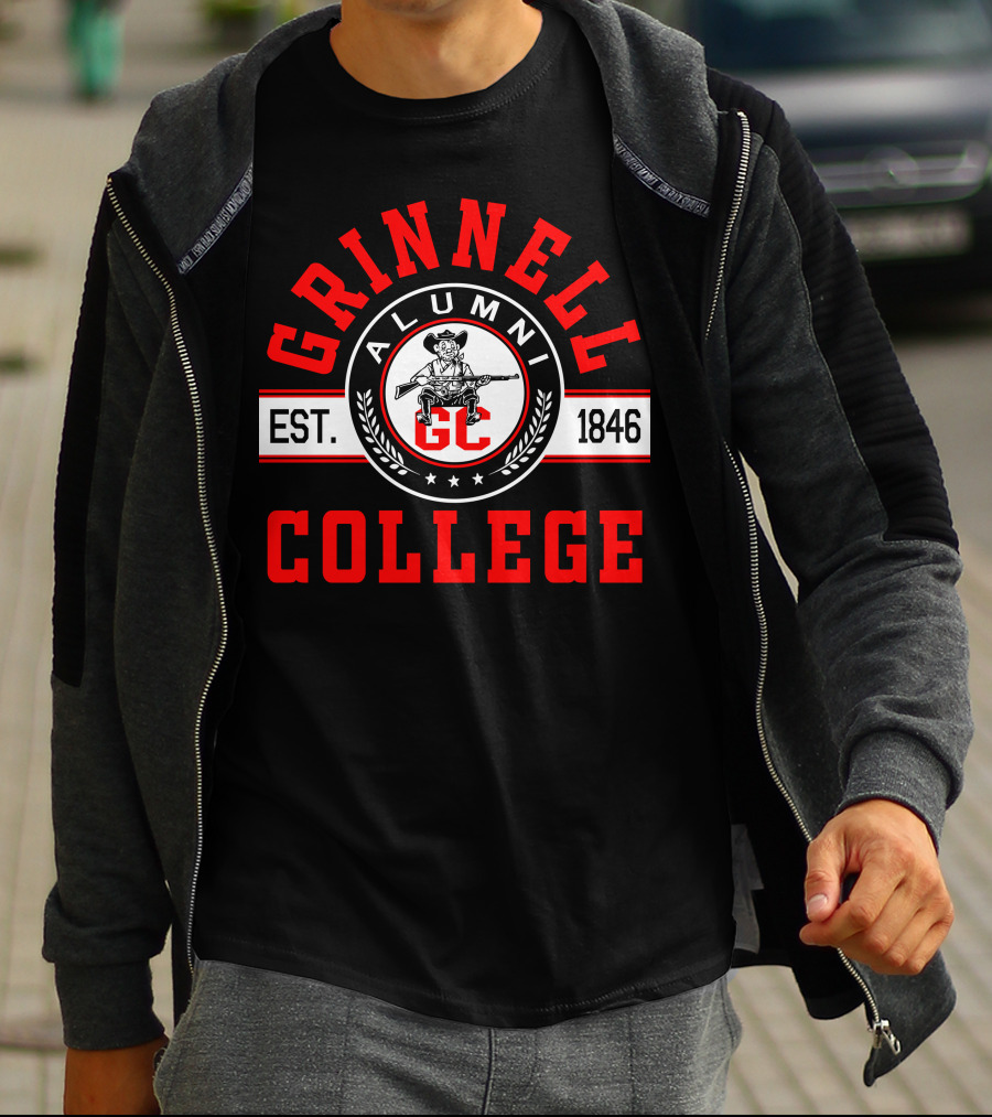 Grinnell College Alumni Est. 1846 GC T-Shirt