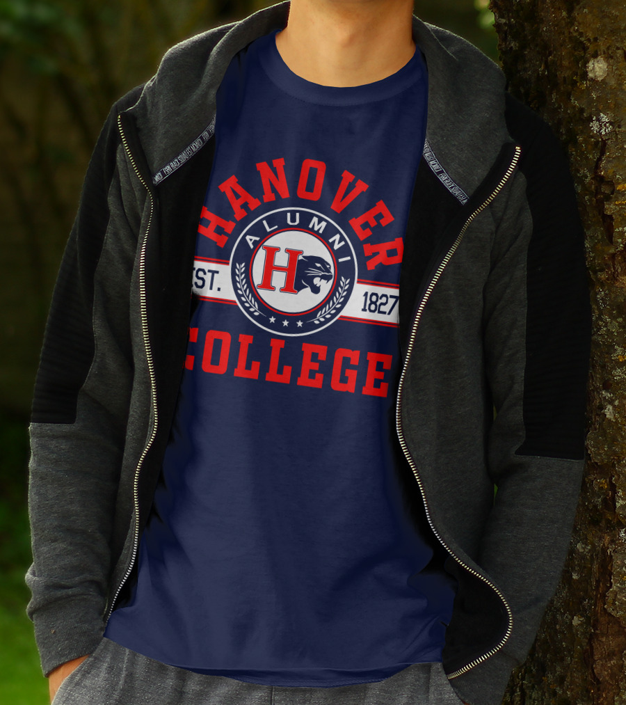Hanover College Alumni Est. 1827 Panther T-Shirt