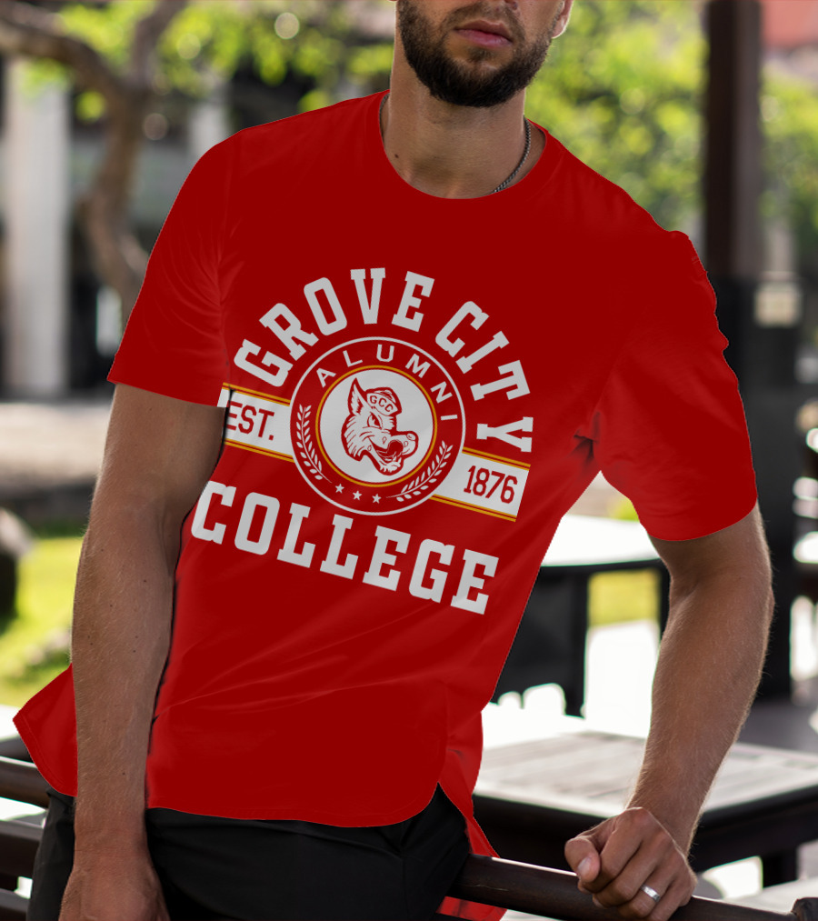 Grove City College Alumni Est. 1876 GCC T-Shirt