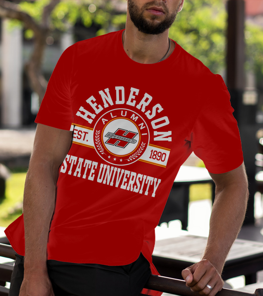 Henderson State University Alumni Reddies Est. 1890 T-Shirt
