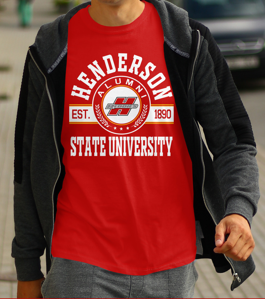 Henderson State University Alumni Reddies Est. 1890 T-Shirt