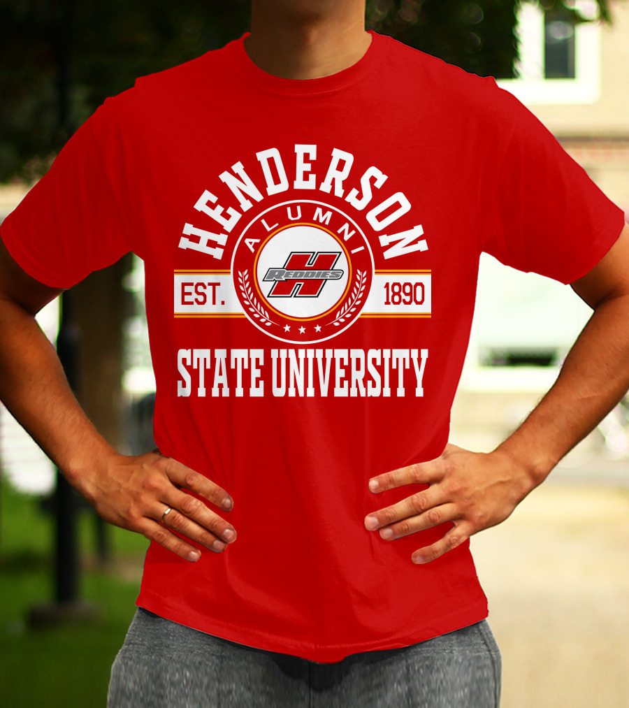 Henderson State University Alumni Reddies Est. 1890 T-Shirt