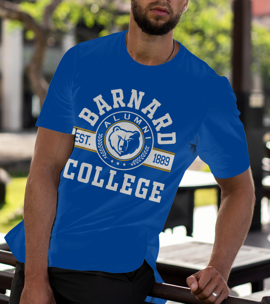 Barnard College Alumni Est. 1889 Bear T-Shirt