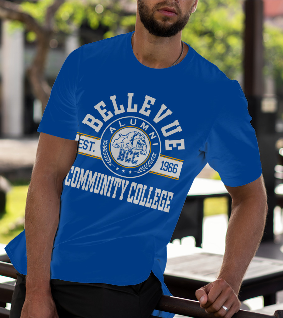 Bellevue Community College Alumni Est. 1966 BCC Bulldog T-Shirt