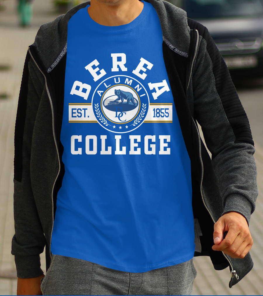 Berea College Alumni Est. 1855 Bear T-Shirt