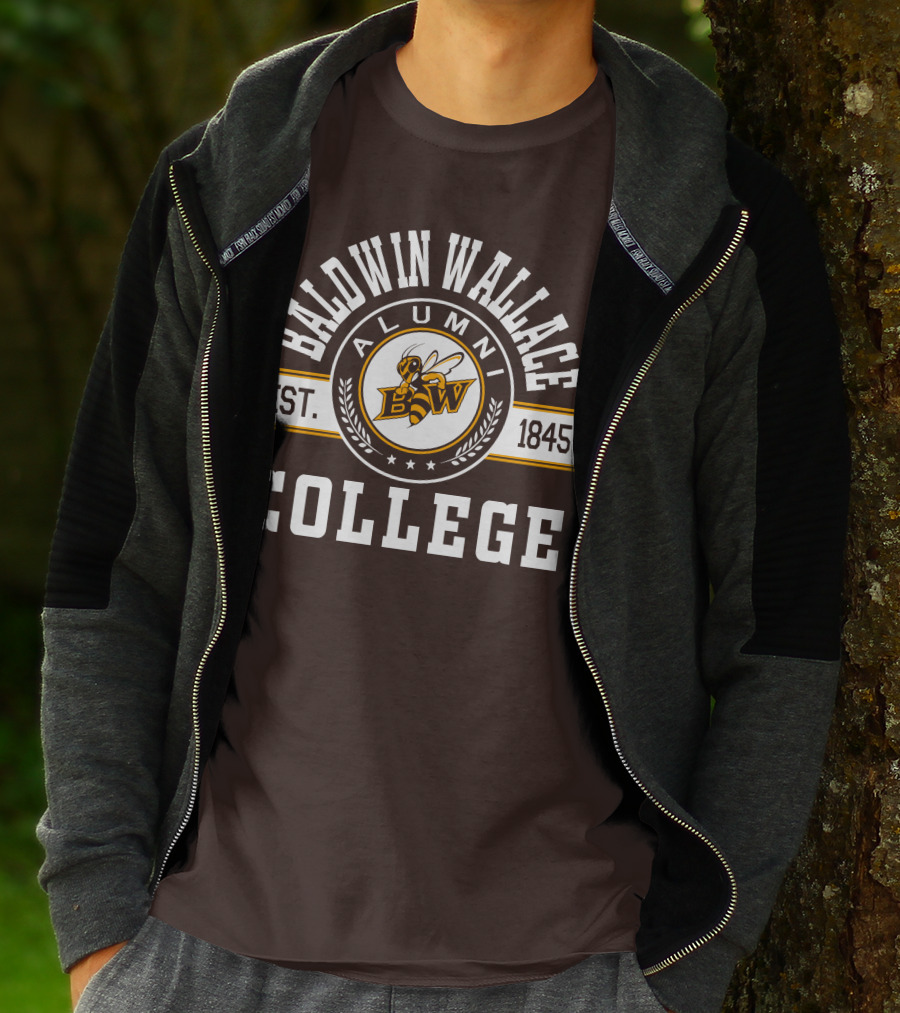 Baldwin Wallace College Alumni Est. 1845 Bee T-Shirt