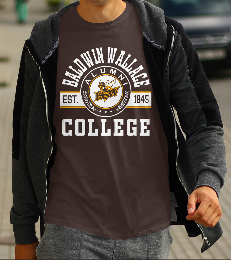 Baldwin Wallace College Alumni Est. 1845 Bee T-Shirt