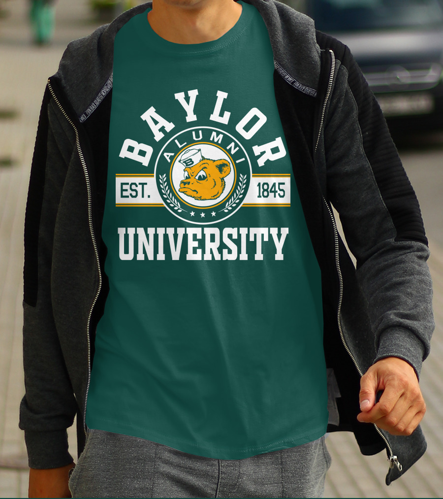 Baylor University Alumni Est. 1845 Bear T-Shirt