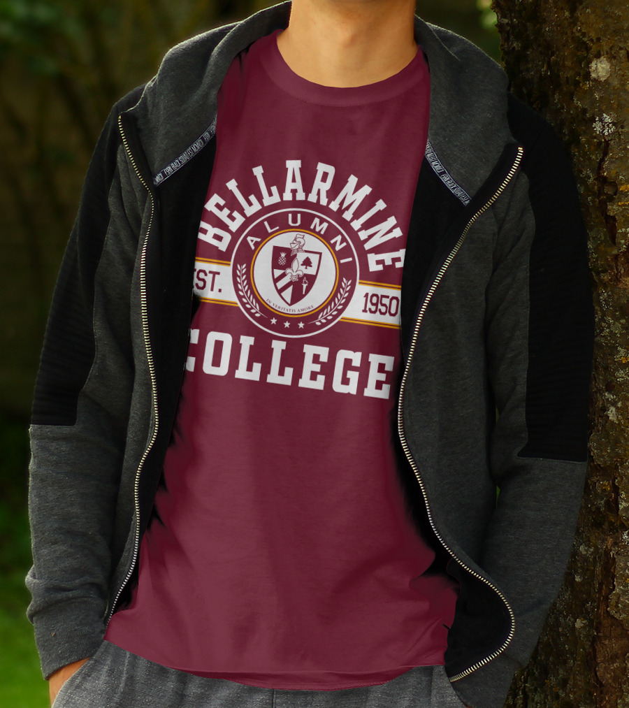 Bellarmine Alumni College Est. 1950 Crest T-Shirt