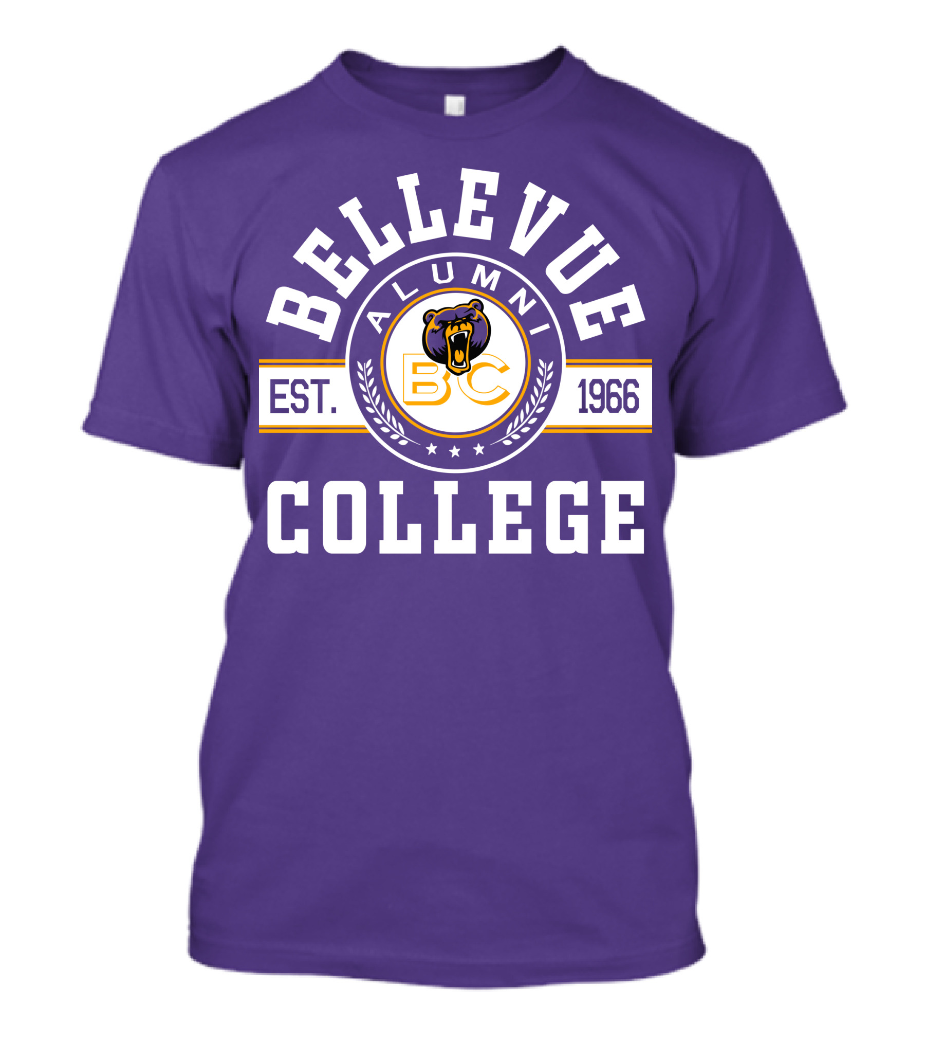 Bellevue College Alumni BC Bear Est. 1966 T-Shirt
