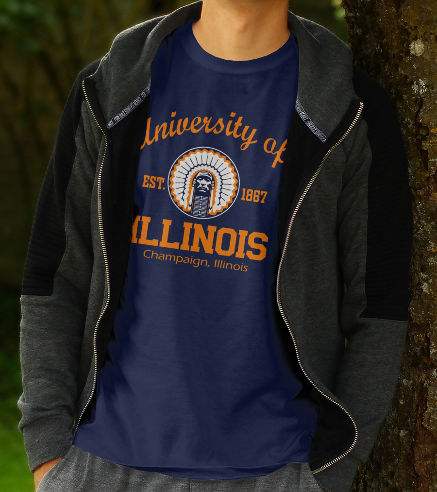 University Of Illinois Est. 1867 Champaign Illinois T-Shirt