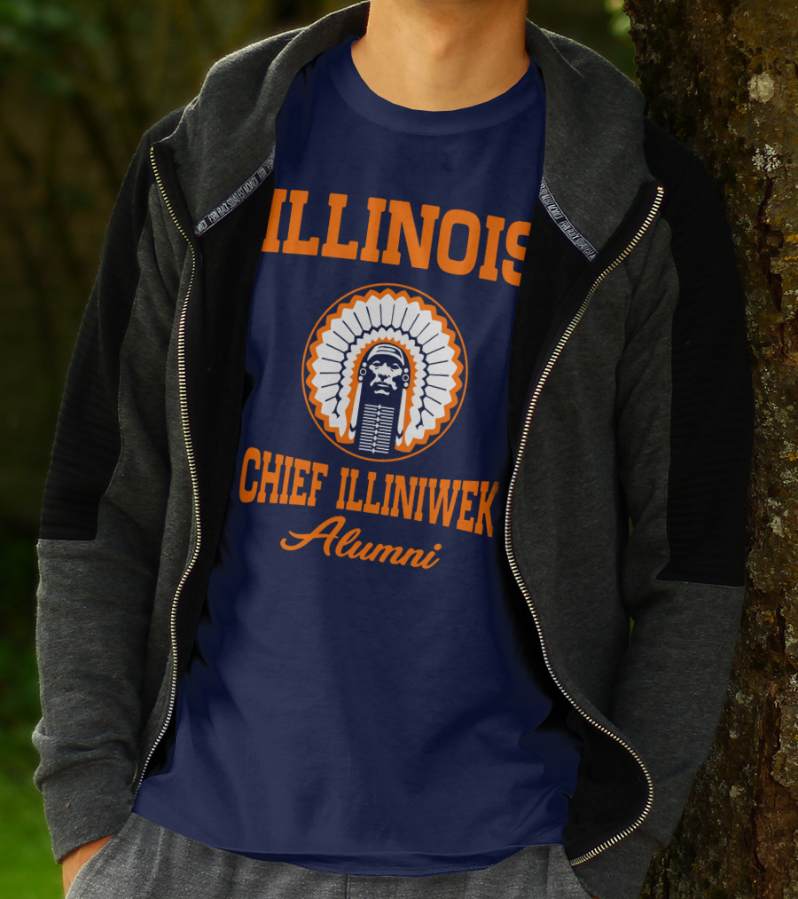 Illinois Chief Illiniwek Alumni T-Shirt