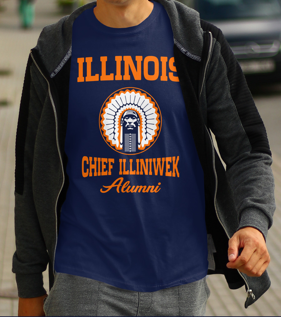 Illinois Chief Illiniwek Alumni T-Shirt