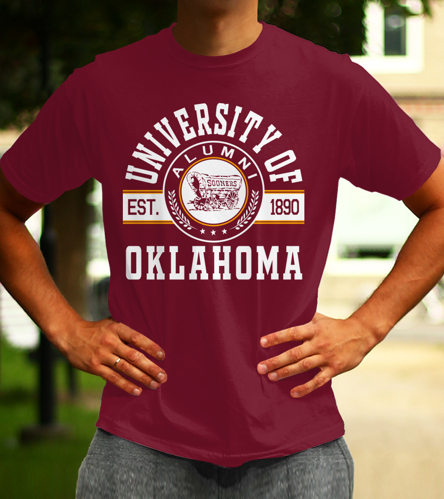 University Of Oklahoma Alumni Sooners Est. 1890 T-Shirt